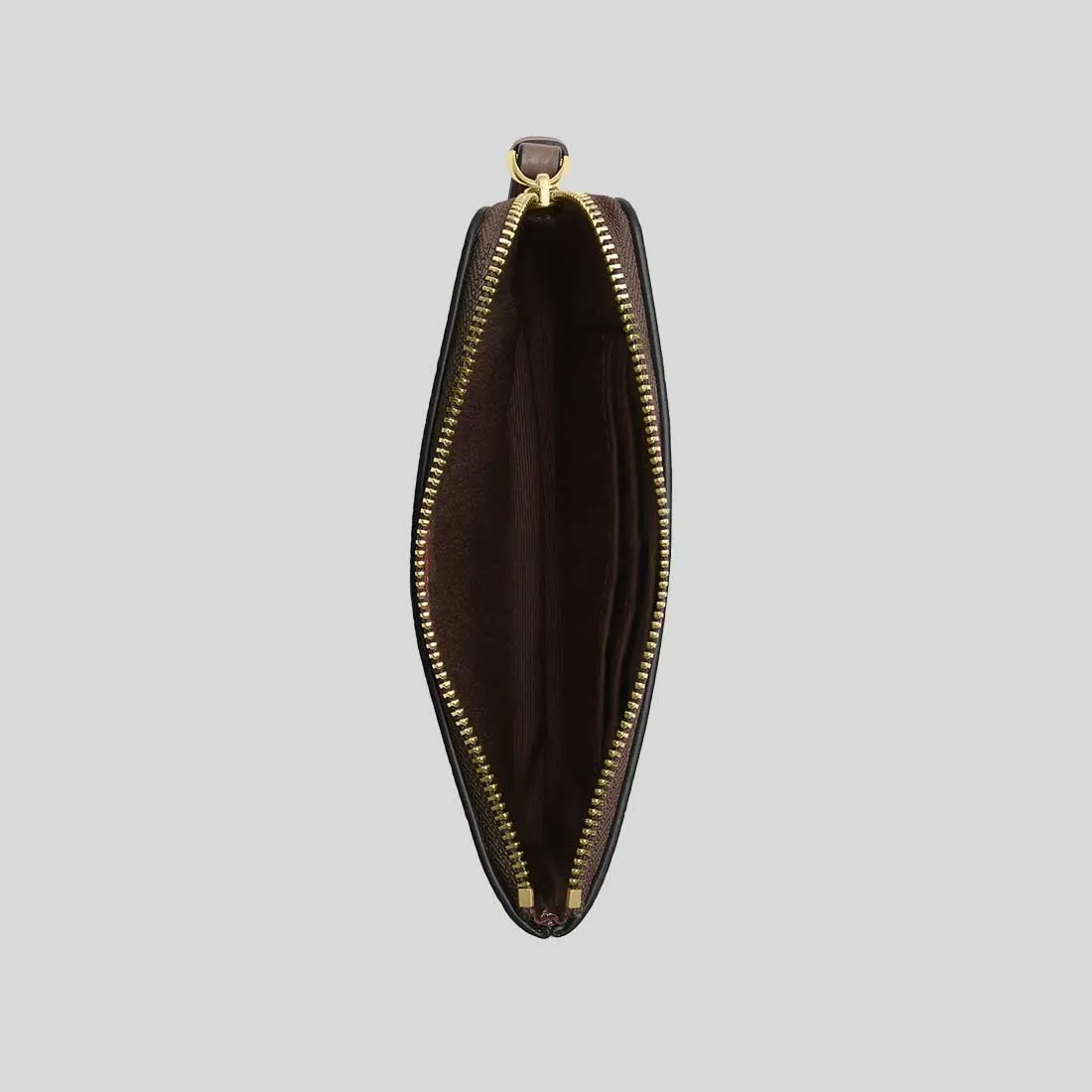 Coach Bags COACH Corner Zip Wristlet Dark Stone CP483