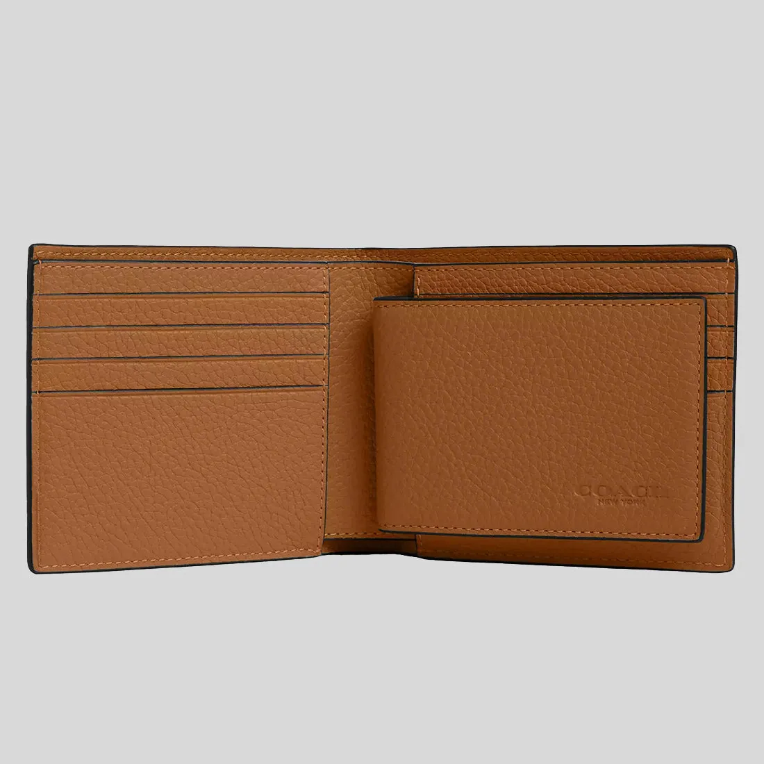 Coach Bags COACH Men's 3 In 1 Wallet Light Saddle CR398