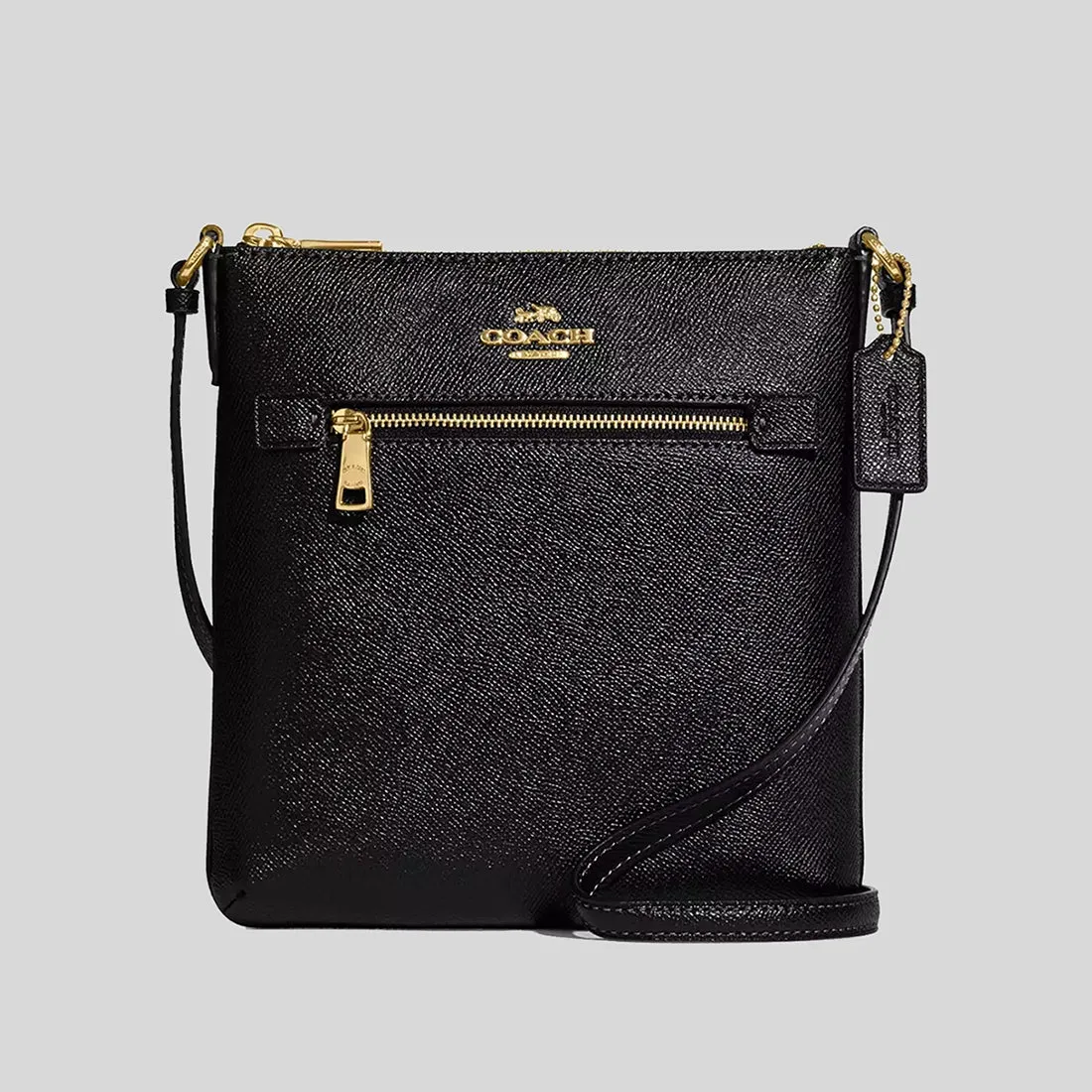 Coach Bags COACH Mini Rowan File Bag Black CV405
