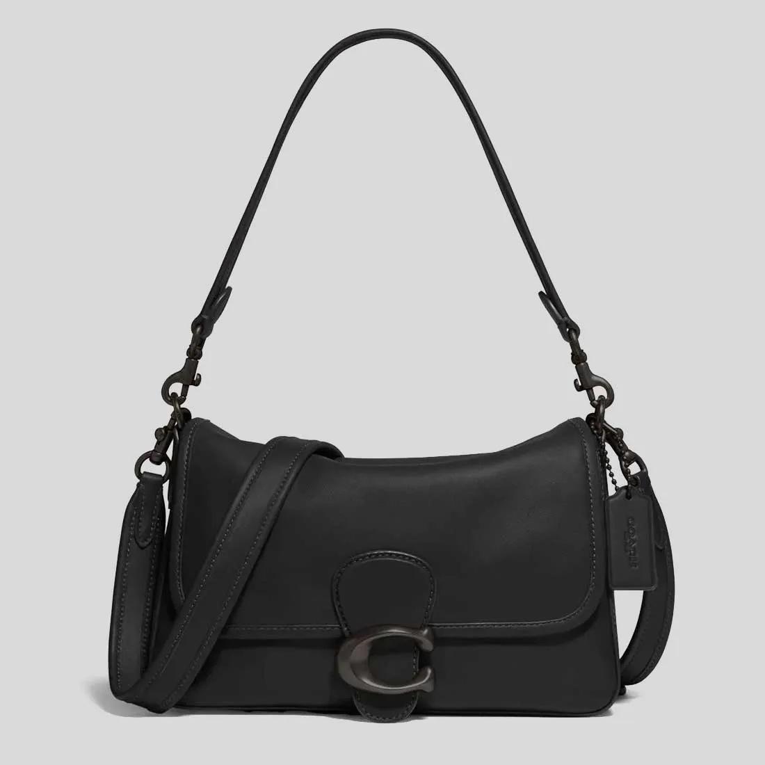 Coach Bags COACH Soft Tabby Shoulder Bag Black C4823