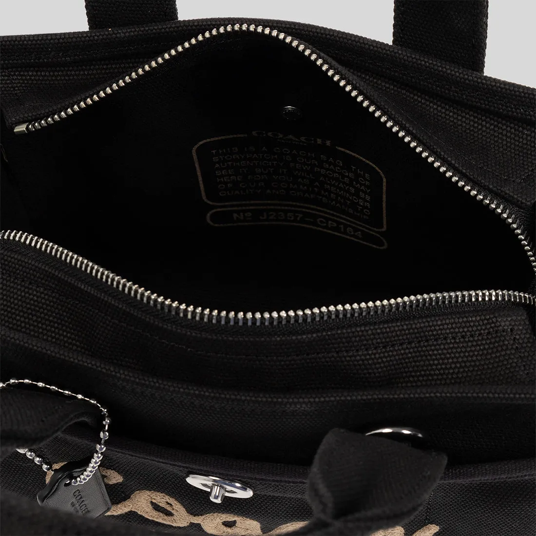 Coach Crossbody Bag COACH Cargo Tote 26 Black CP164
