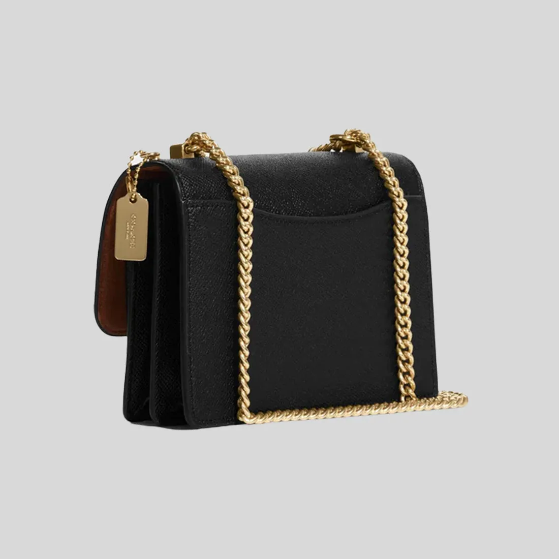 Coach Crossbody Bag COACH Crossgrain Leather Mini Klare Crossbody Bag Black C9949