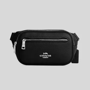 Coach Crossbody Bag COACH Elias Mini Belt Bag Black CR190