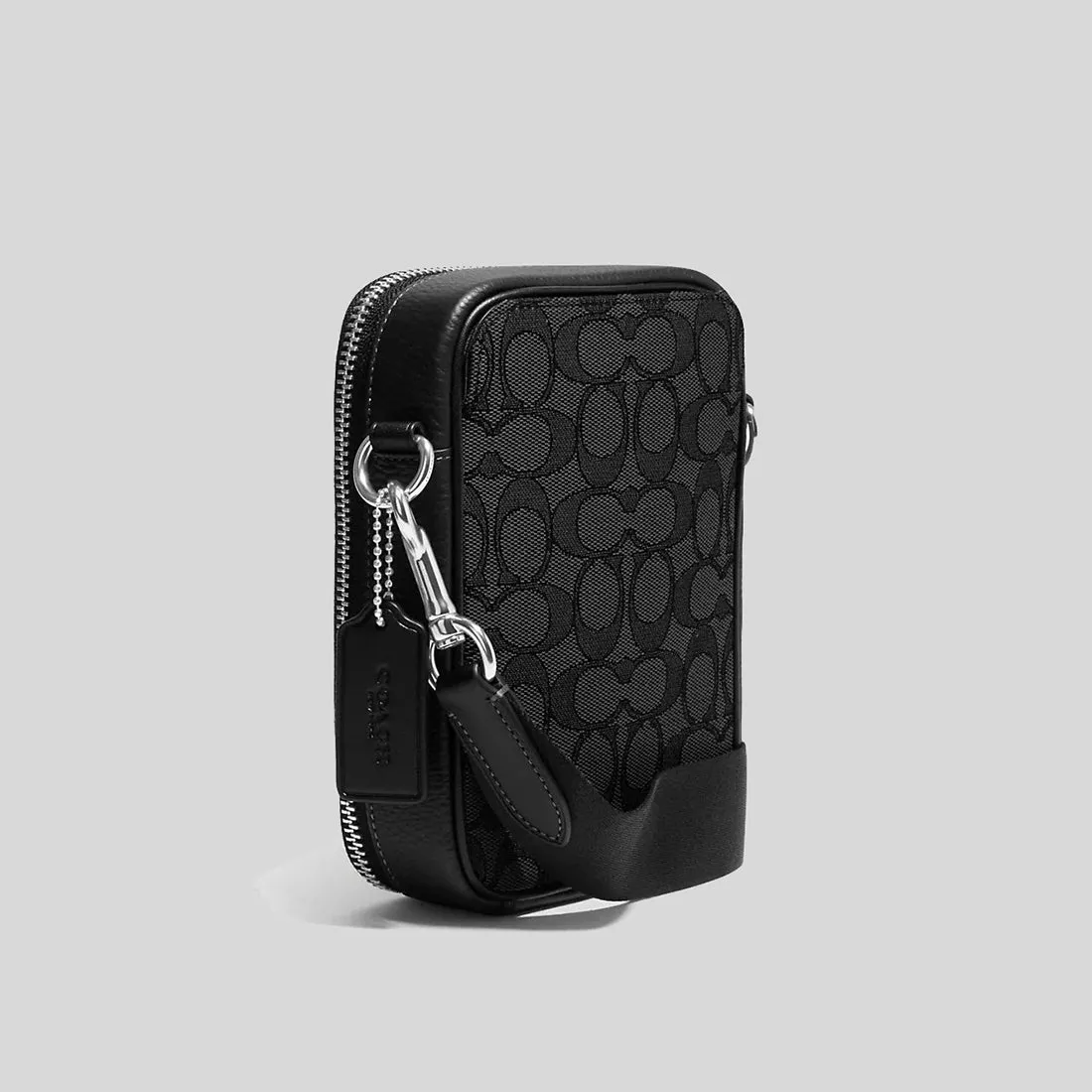 Coach Crossbody Bag COACH Stanton Crossbody In Signature Jacquard Black CH097