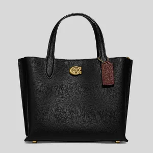Coach Crossbody Bag COACH Willow Tote 24 Black C8869