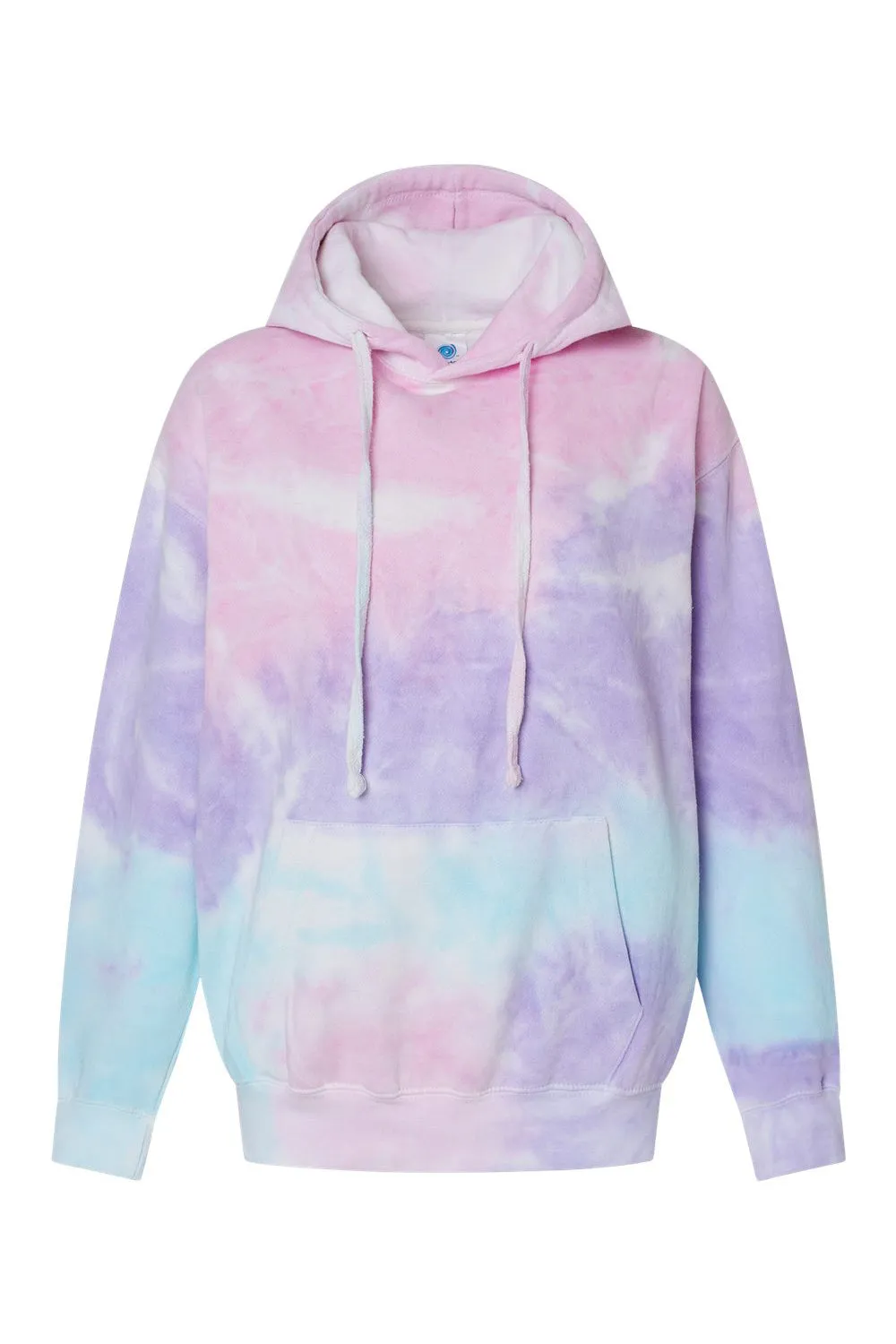 Colortone Mens Hooded Sweatshirt Hoodie w/ Pouch Pocket - Cotton Candy