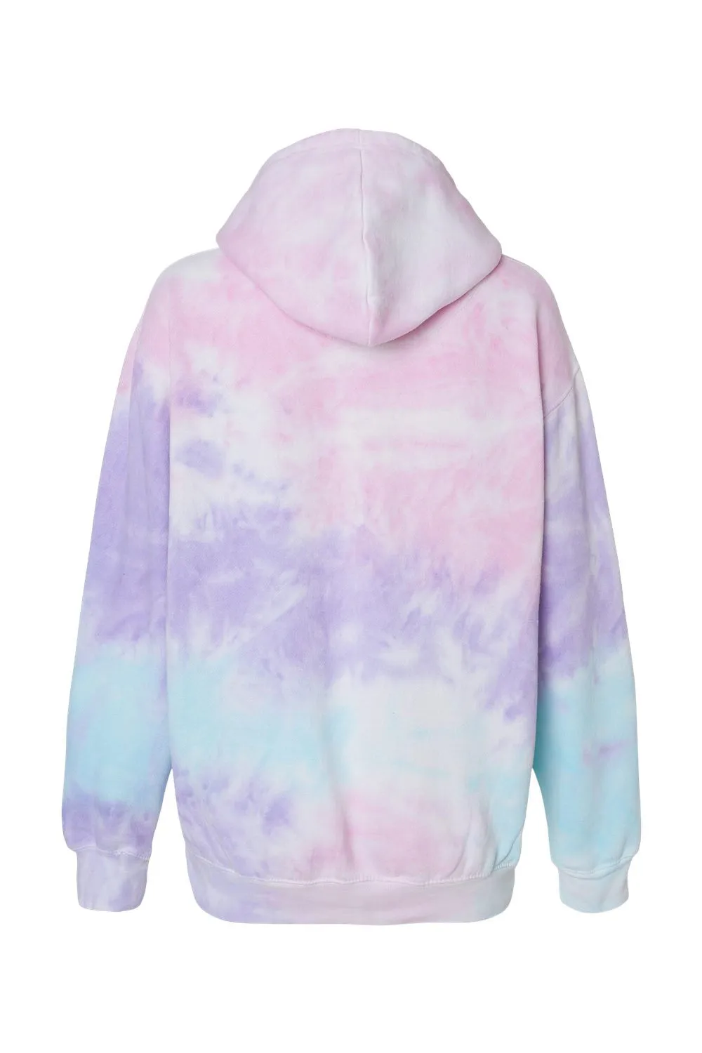 Colortone Mens Hooded Sweatshirt Hoodie w/ Pouch Pocket - Cotton Candy