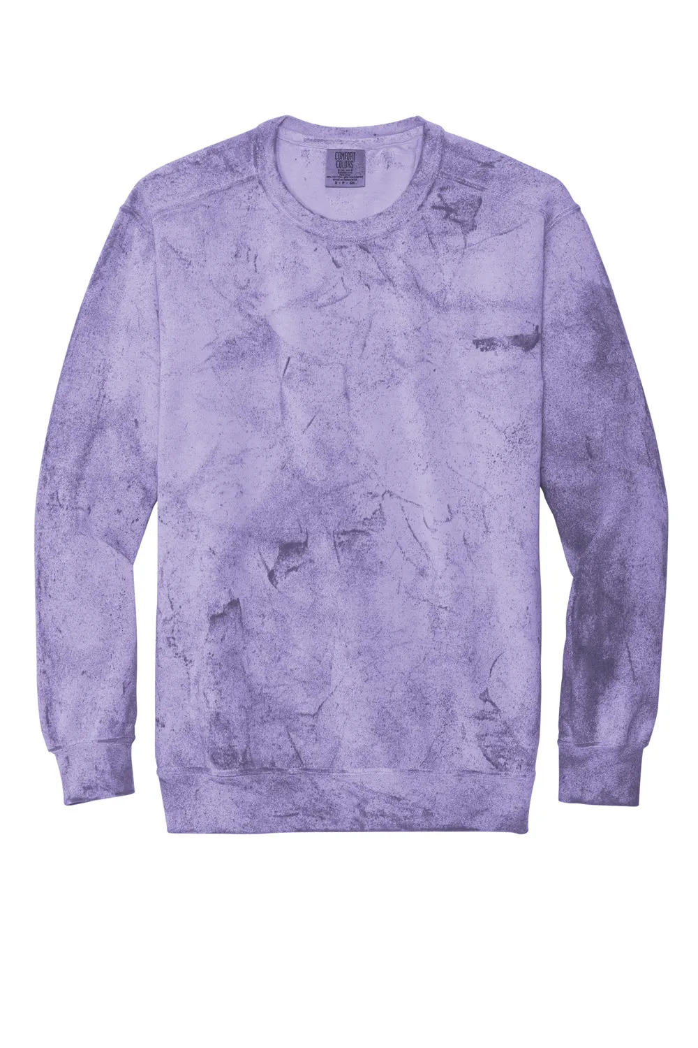 Comfort Colors Mens Color Blast Crewneck Sweatshirt - Amethyst Purple