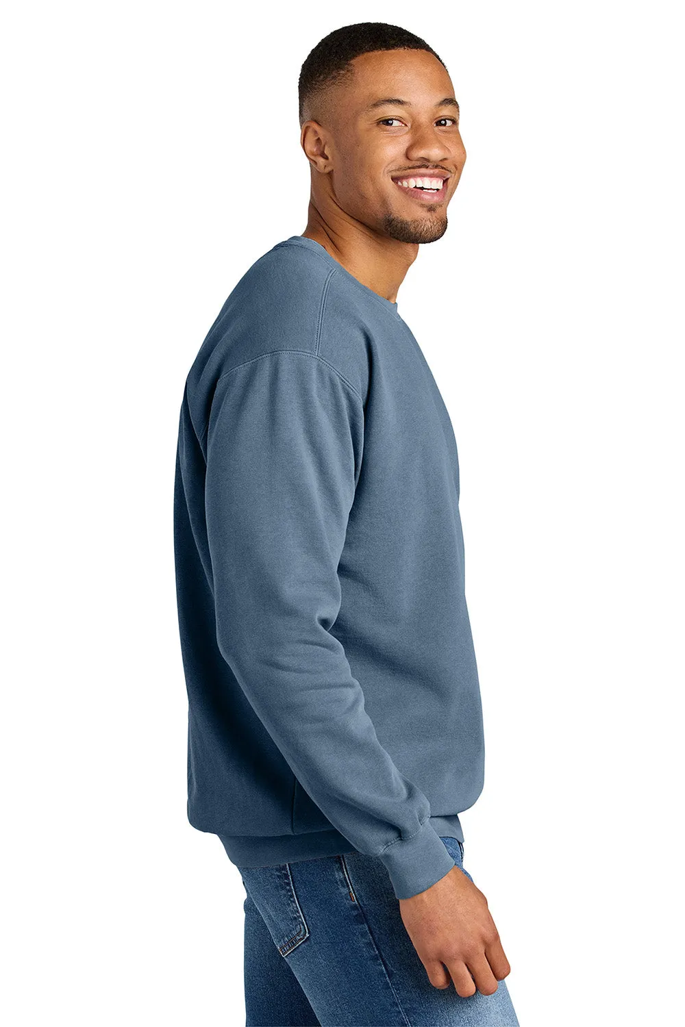 Comfort Colors Mens Crewneck Sweatshirt - Blue Jean