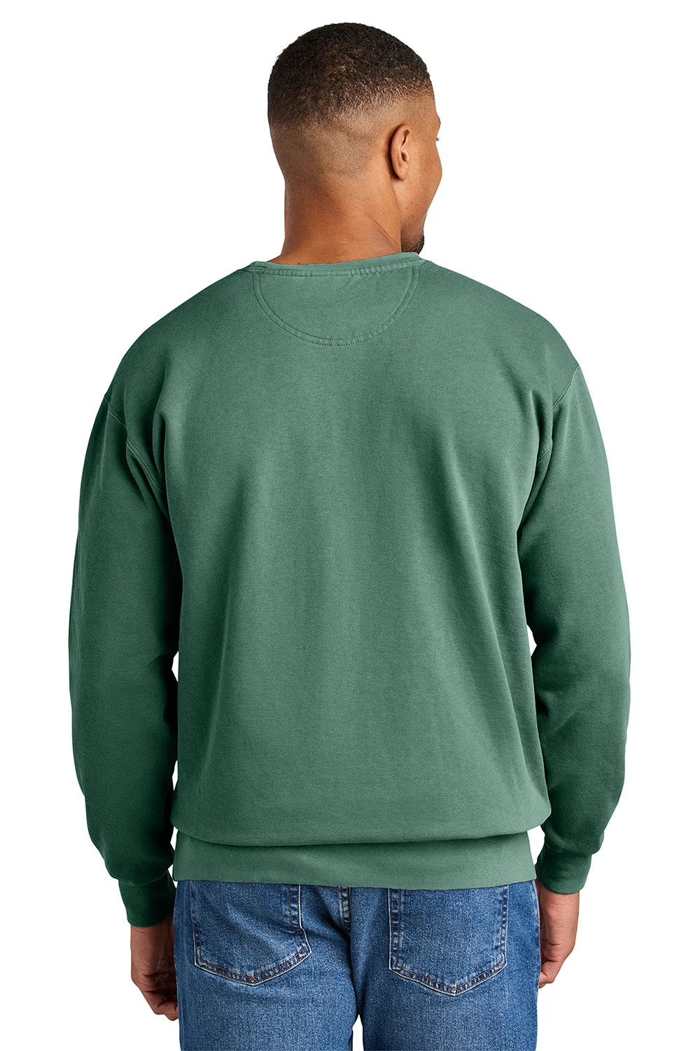 Comfort Colors Mens Crewneck Sweatshirt - Light Green