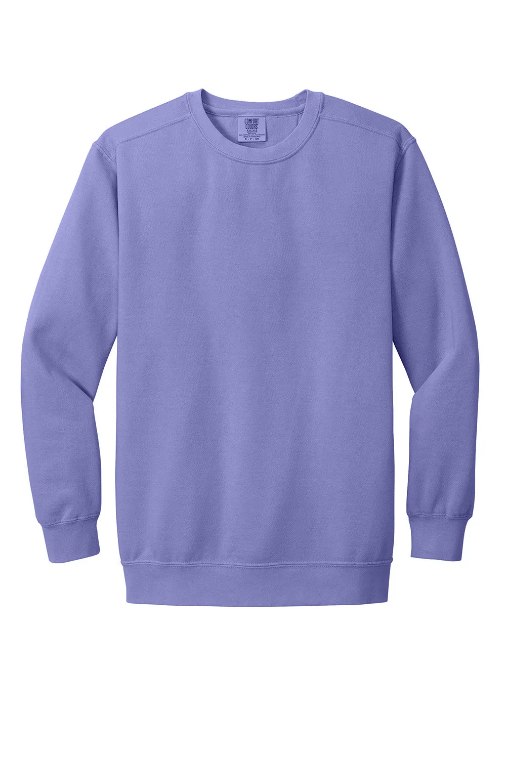 Comfort Colors Mens Crewneck Sweatshirt - Violet Purple