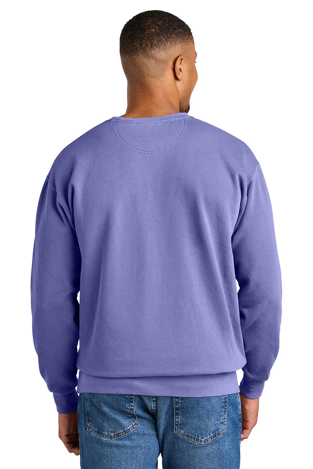 Comfort Colors Mens Crewneck Sweatshirt - Violet Purple