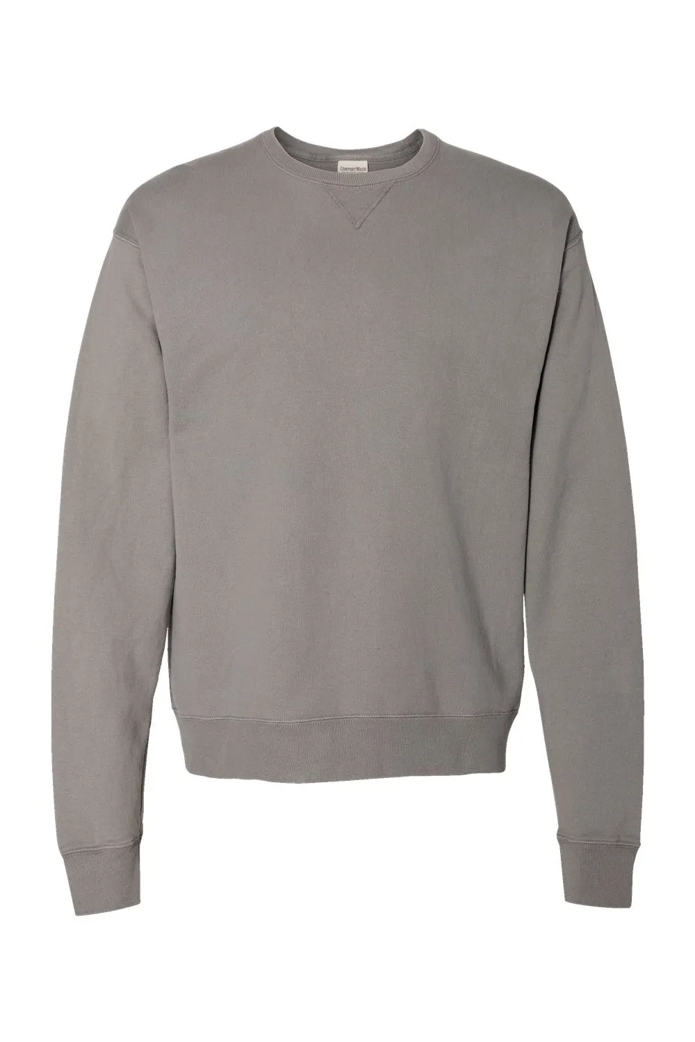 ComfortWash By Hanes Mens Crewneck Sweatshirt - Concrete Grey