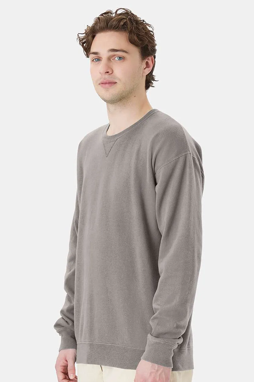 ComfortWash By Hanes Mens Crewneck Sweatshirt - Concrete Grey