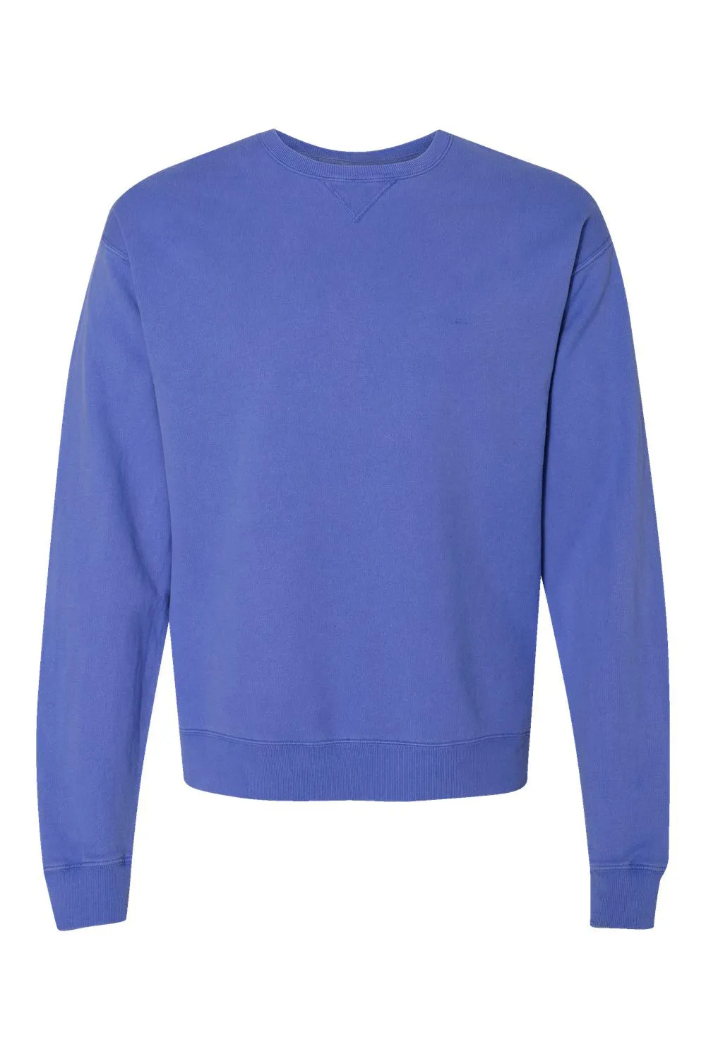 ComfortWash By Hanes Mens Crewneck Sweatshirt - Deep Forte Purple
