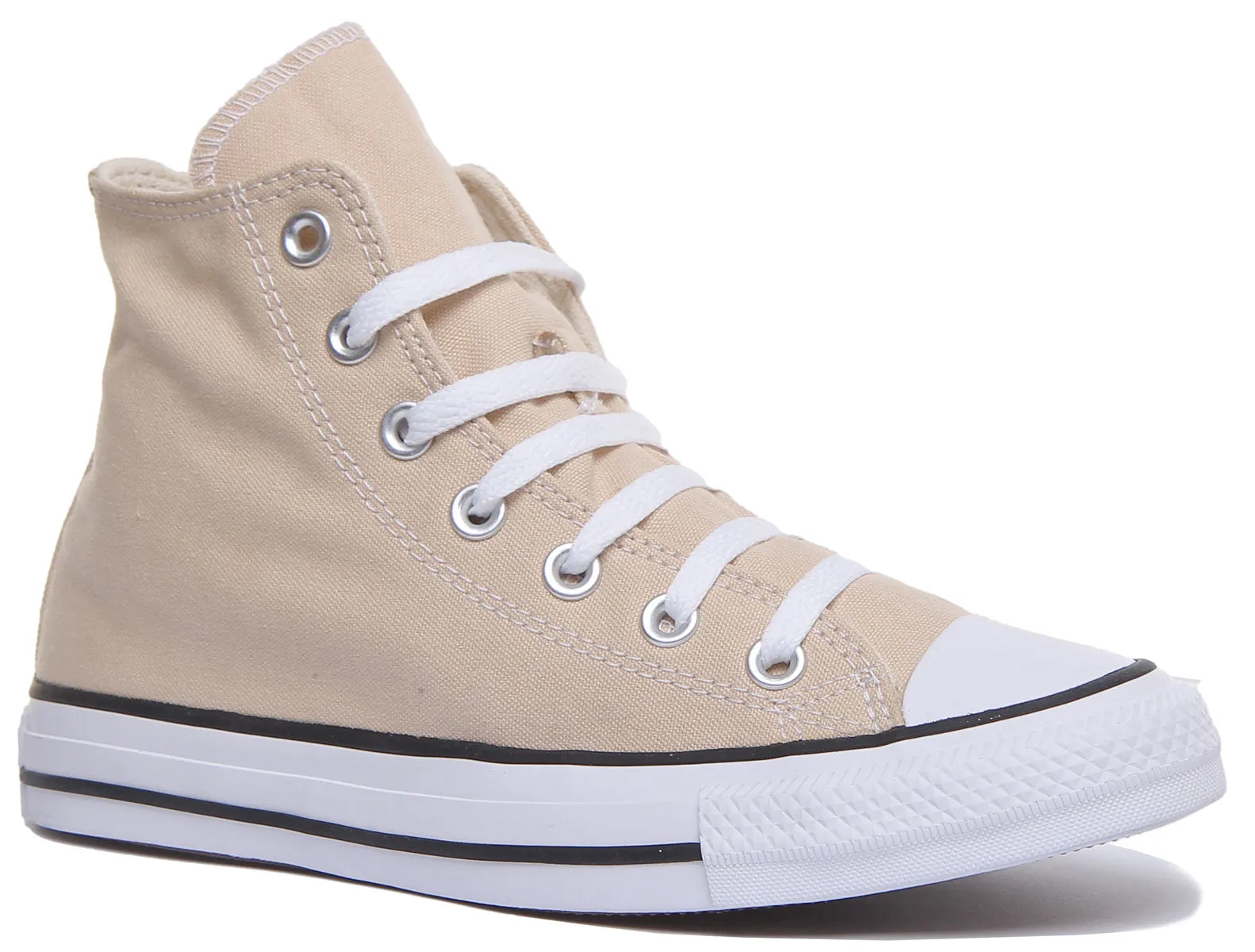 Converse 168575C CT All Star Hi Trainer In Beige For Unisex Shoes Converse