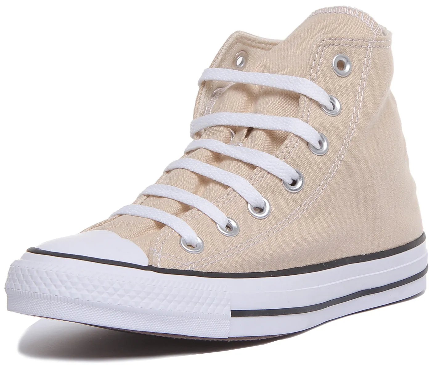 Converse 168575C CT All Star Hi Trainer In Beige For Unisex Shoes Converse