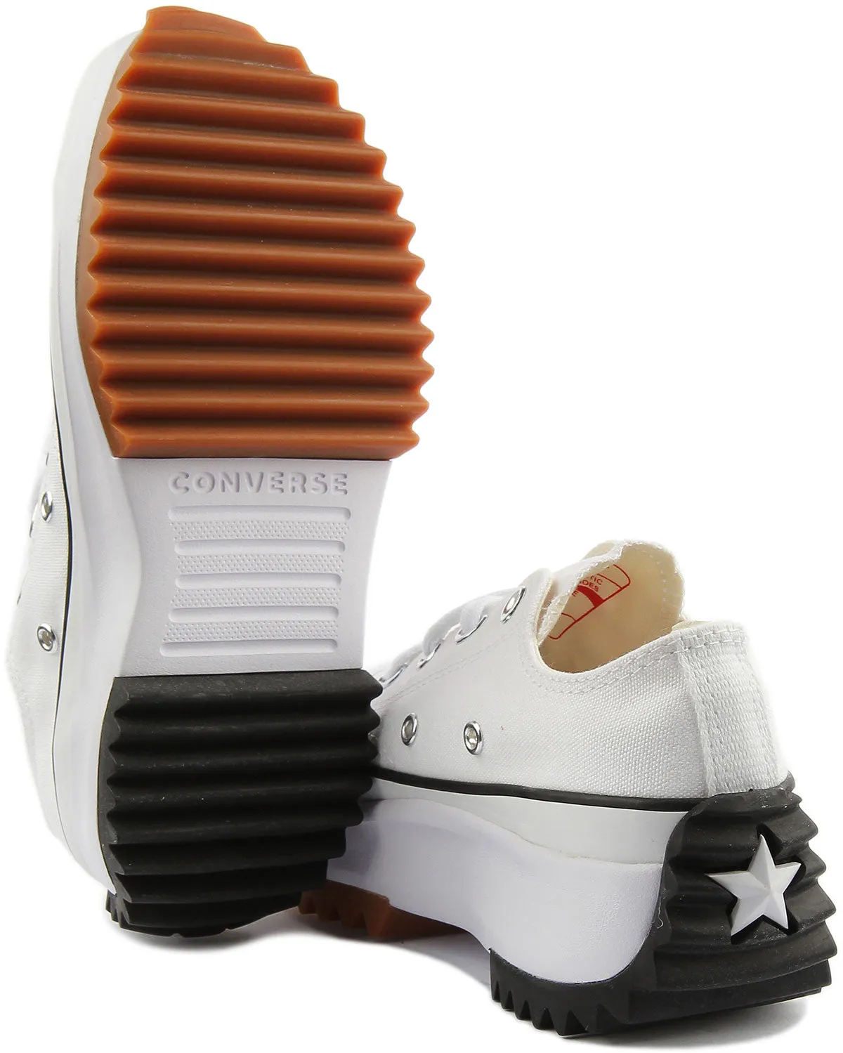 Converse 168817 Run Star Hike Trainers In White Shoes Converse