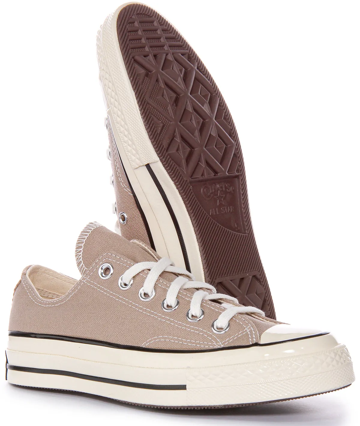 Converse Chuck 70s Vintage Low A06523C In Taupe Shoes Converse