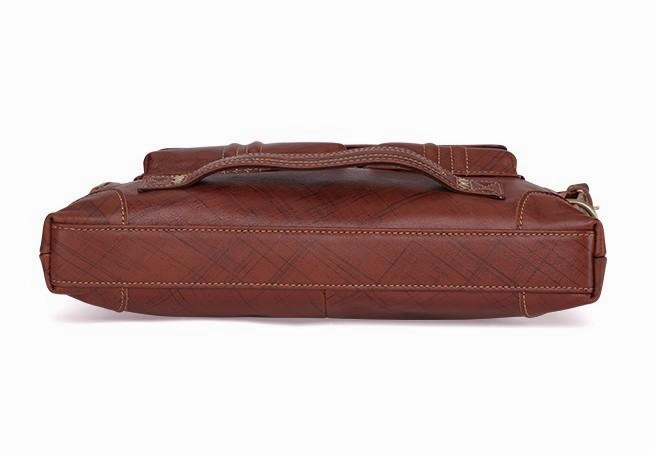 Cool 3-in-1 Brown Leather Mens Backpack Side Bag Laptop Handbag Backpack for Men