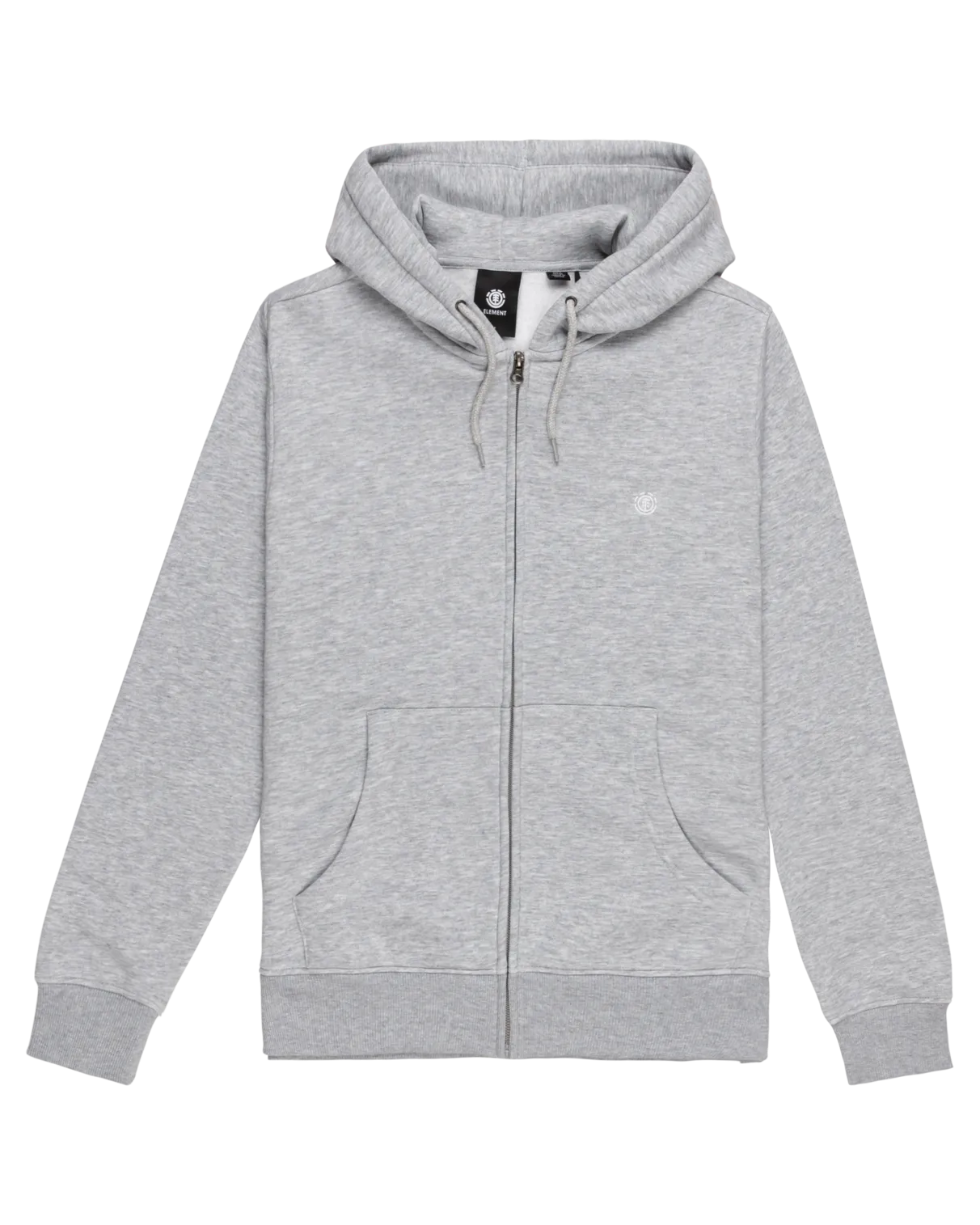 Cornell Classic Zip Hoodie in Mid Grey Heather