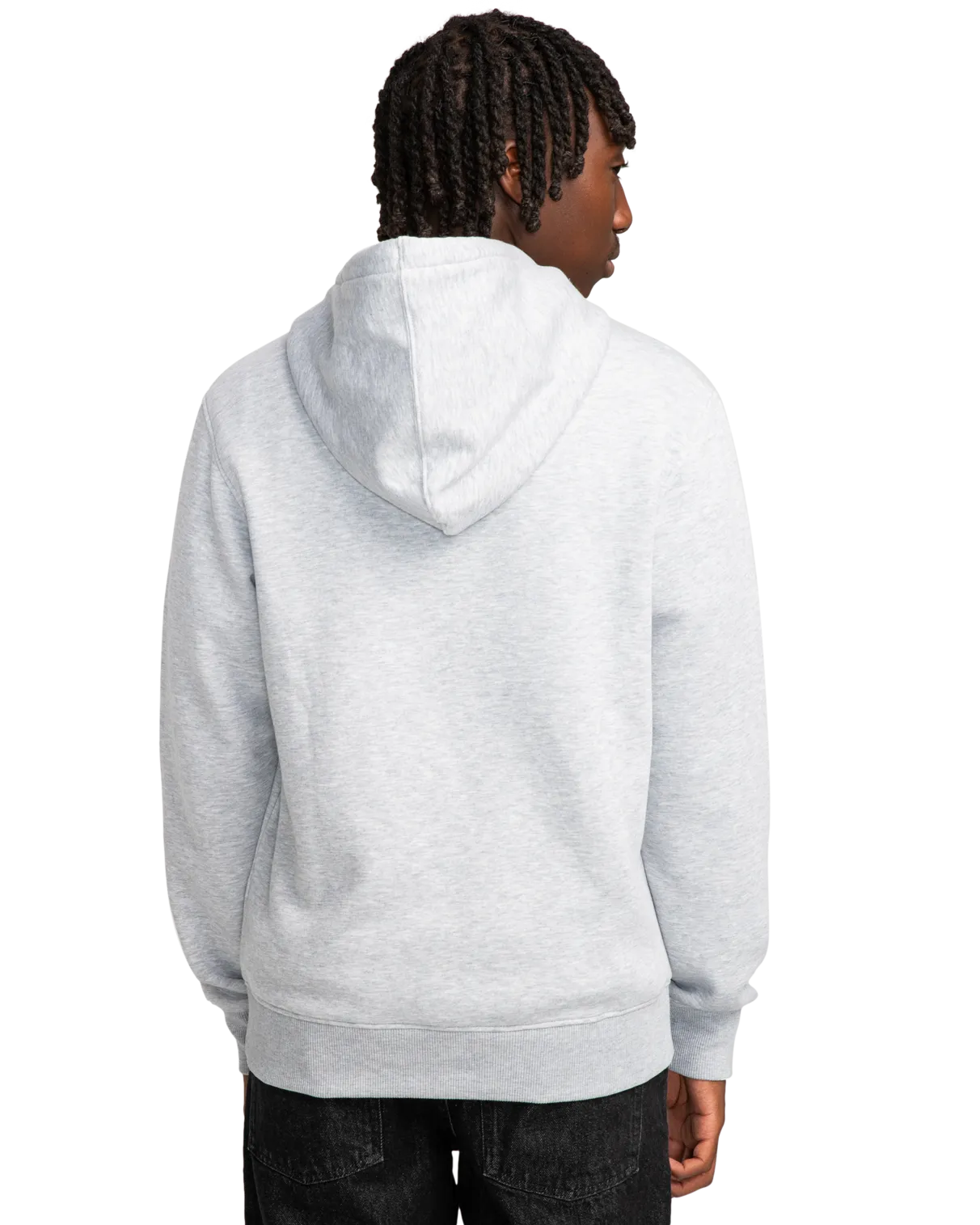 Cornell Classic Zip Hoodie in Mid Grey Heather