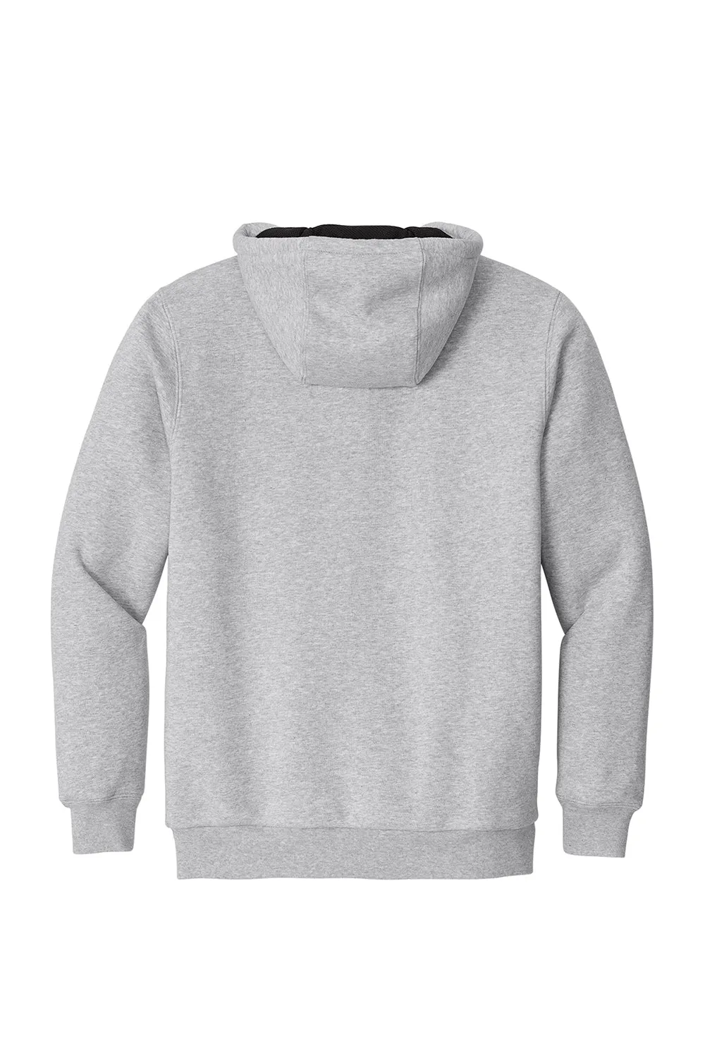CornerStone Mens Full Zip Hooded Sweatshirt Hoodie w/ Pockets - Heather Grey