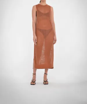 Cove Crochet Dress In Nutshell