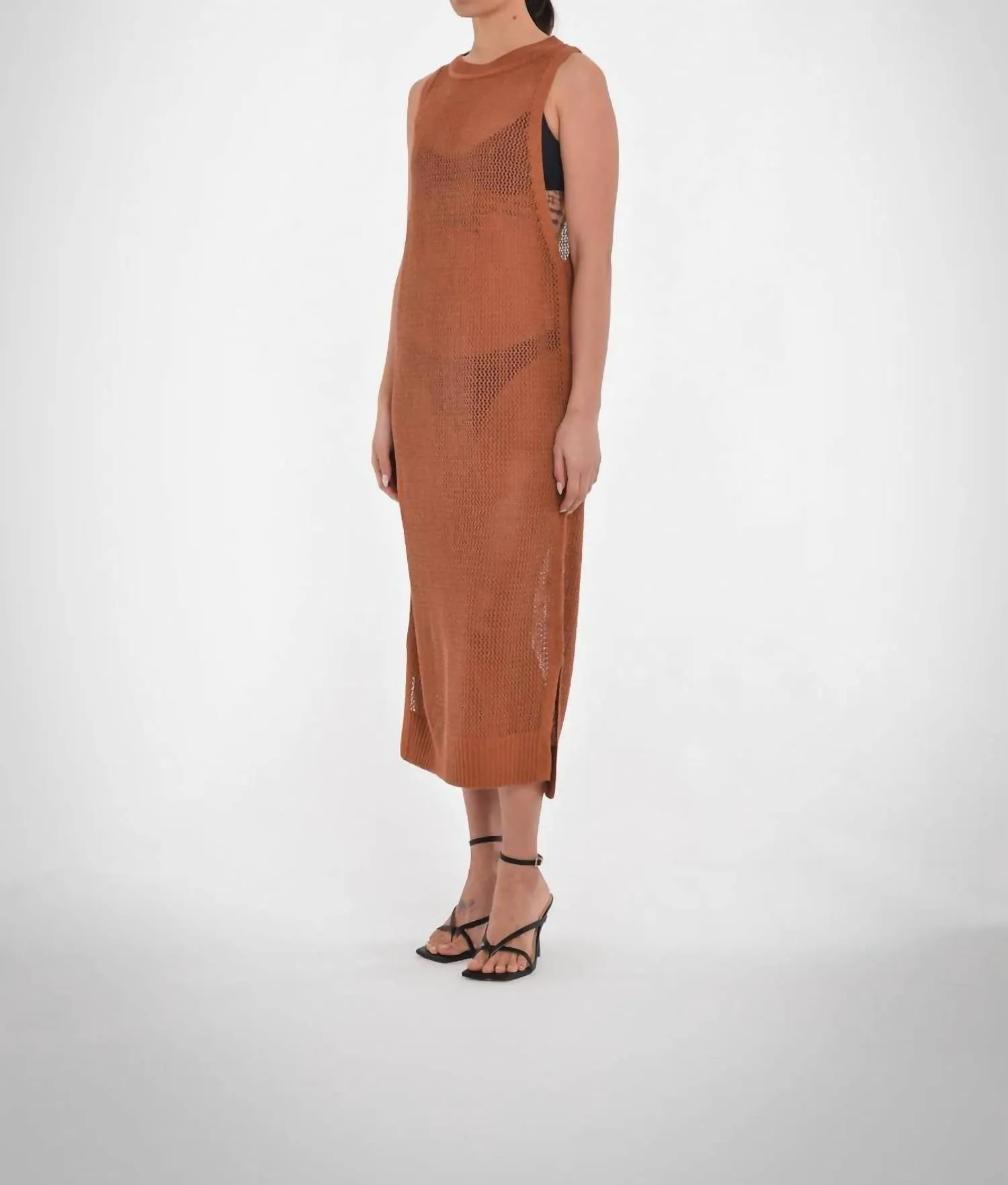 Cove Crochet Dress In Nutshell