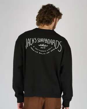 Crescent Heavyweight Crewneck - Black