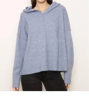 Deacon Dolman Hoodie In Blue