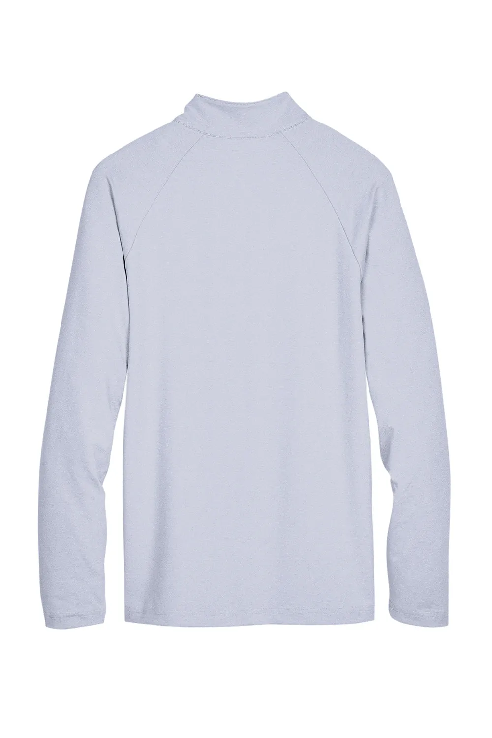 Devon & Jones Mens CrownLux Clubhouse Performance Moisture Wicking 1/4 Zip Sweatshirt - Navy Blue