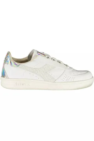 Diadora Chic  Lace-Up Sneakers with Logo Women's Accent