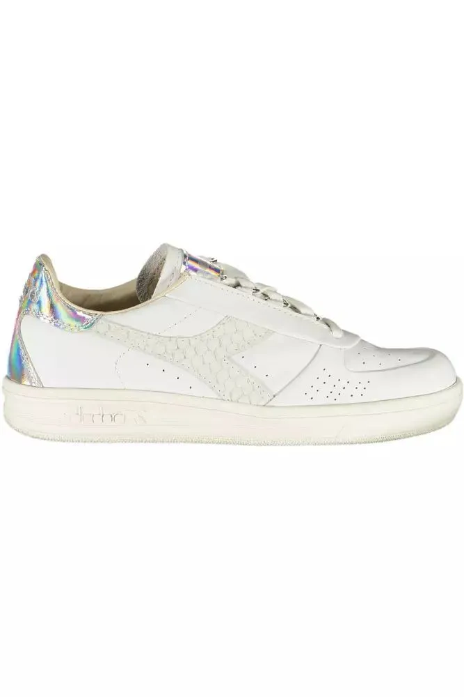 Diadora Chic  Lace-Up Sneakers with Logo Women's Accent