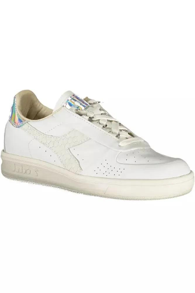 Diadora Chic  Lace-Up Sneakers with Logo Women's Accent