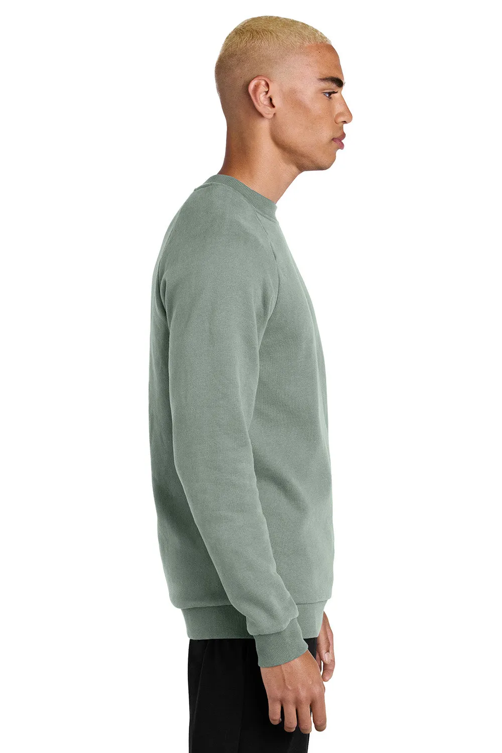 District Mens Cloud Fleece Crewneck Sweatshirt - Slate Green