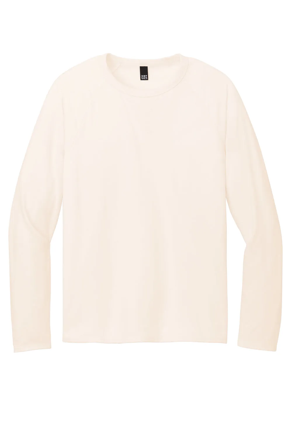 District Mens French Terry Crewneck Sweatshirt - Gardenia