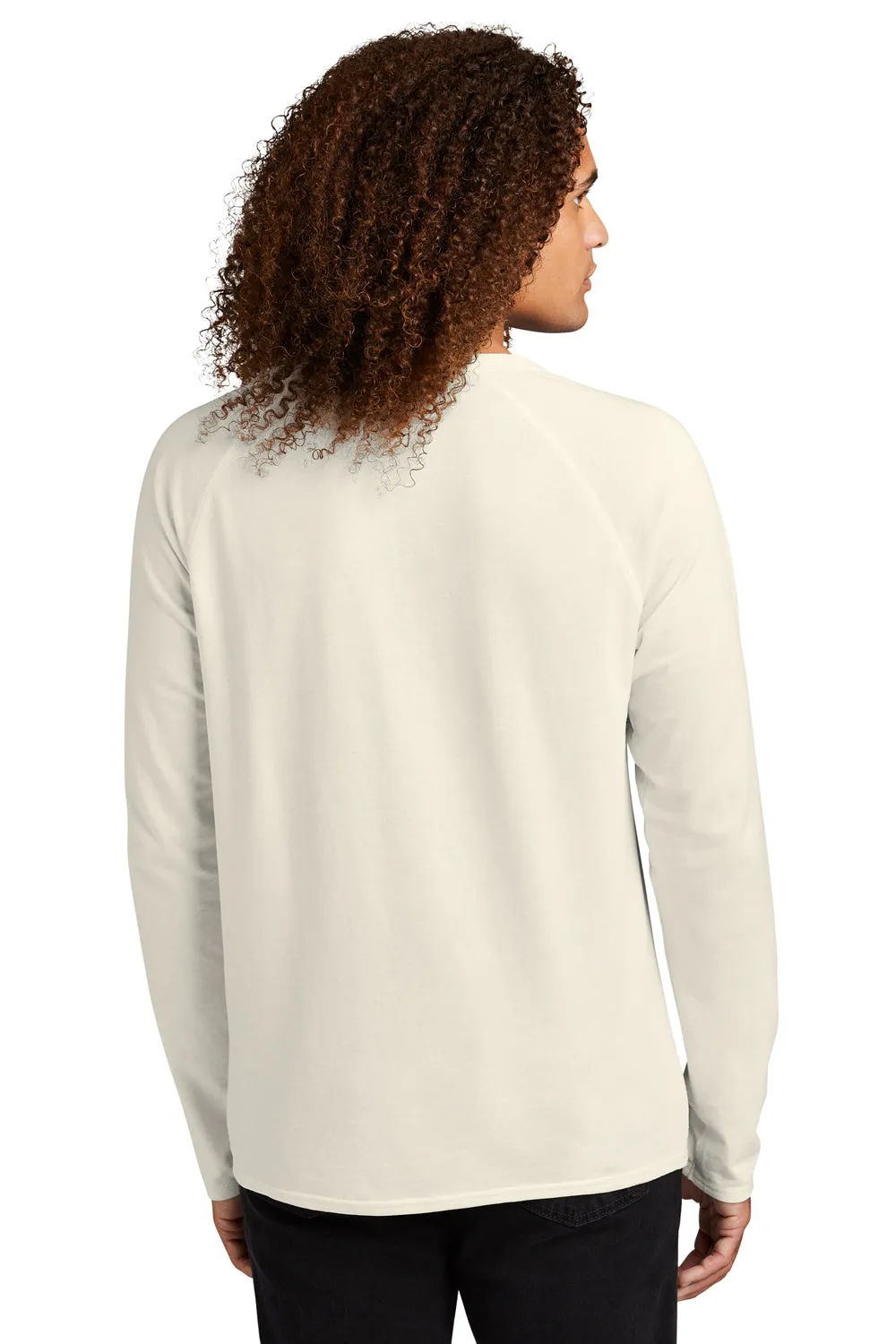 District Mens French Terry Crewneck Sweatshirt - Gardenia