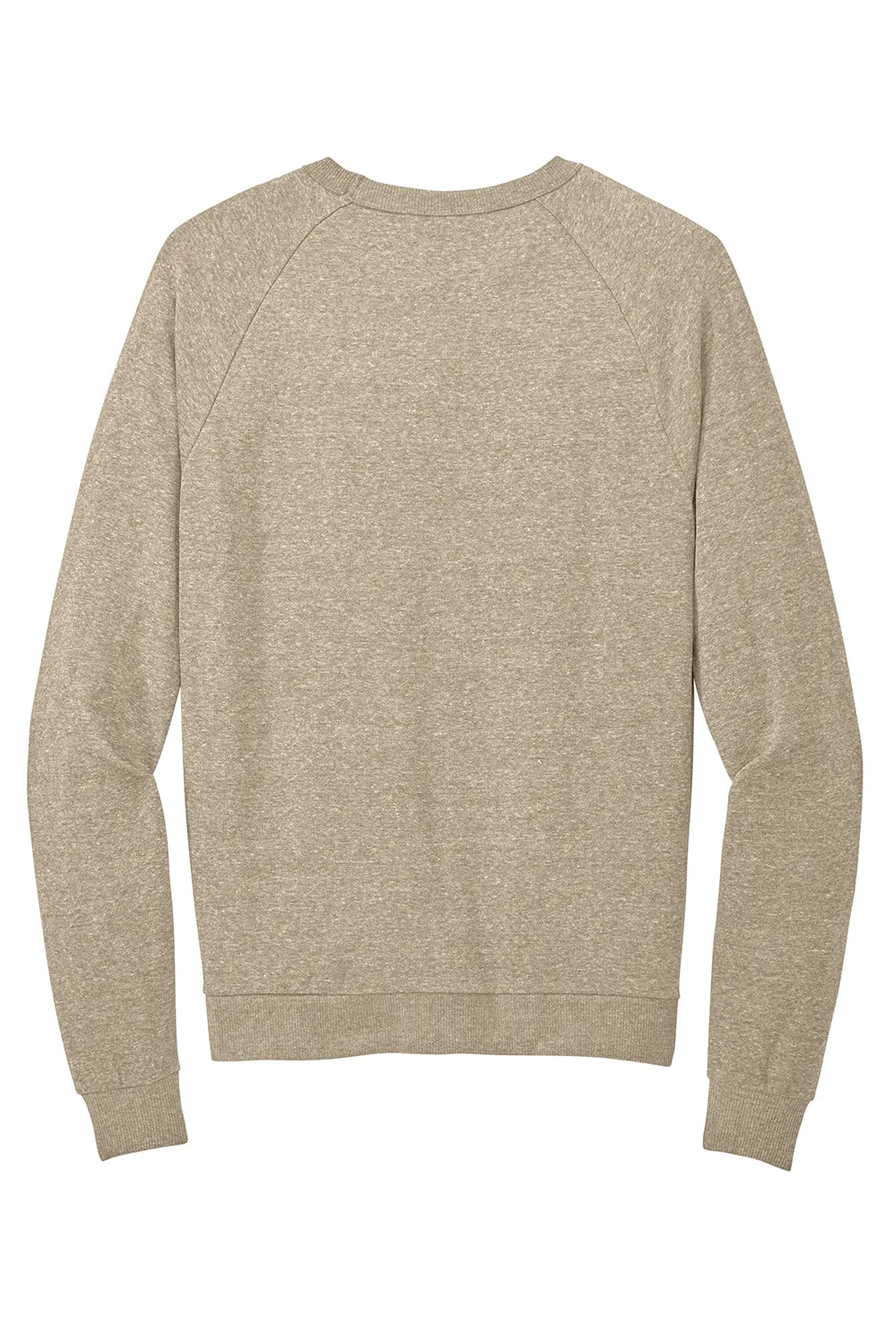 District Mens Perfect Tri Fleece Crewneck Sweatshirt - Heather Desert Tan