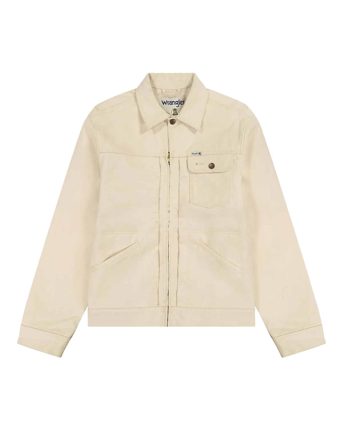 Embroidered Jacket in Ecru