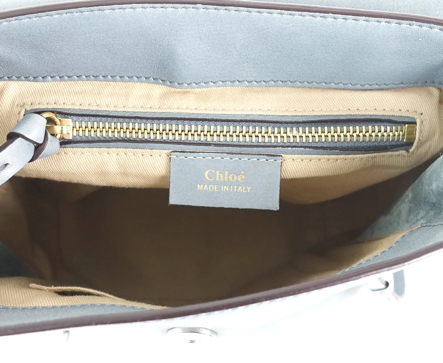 Faye Medium Suede and Calf Leather Backpack Bags_Chloé