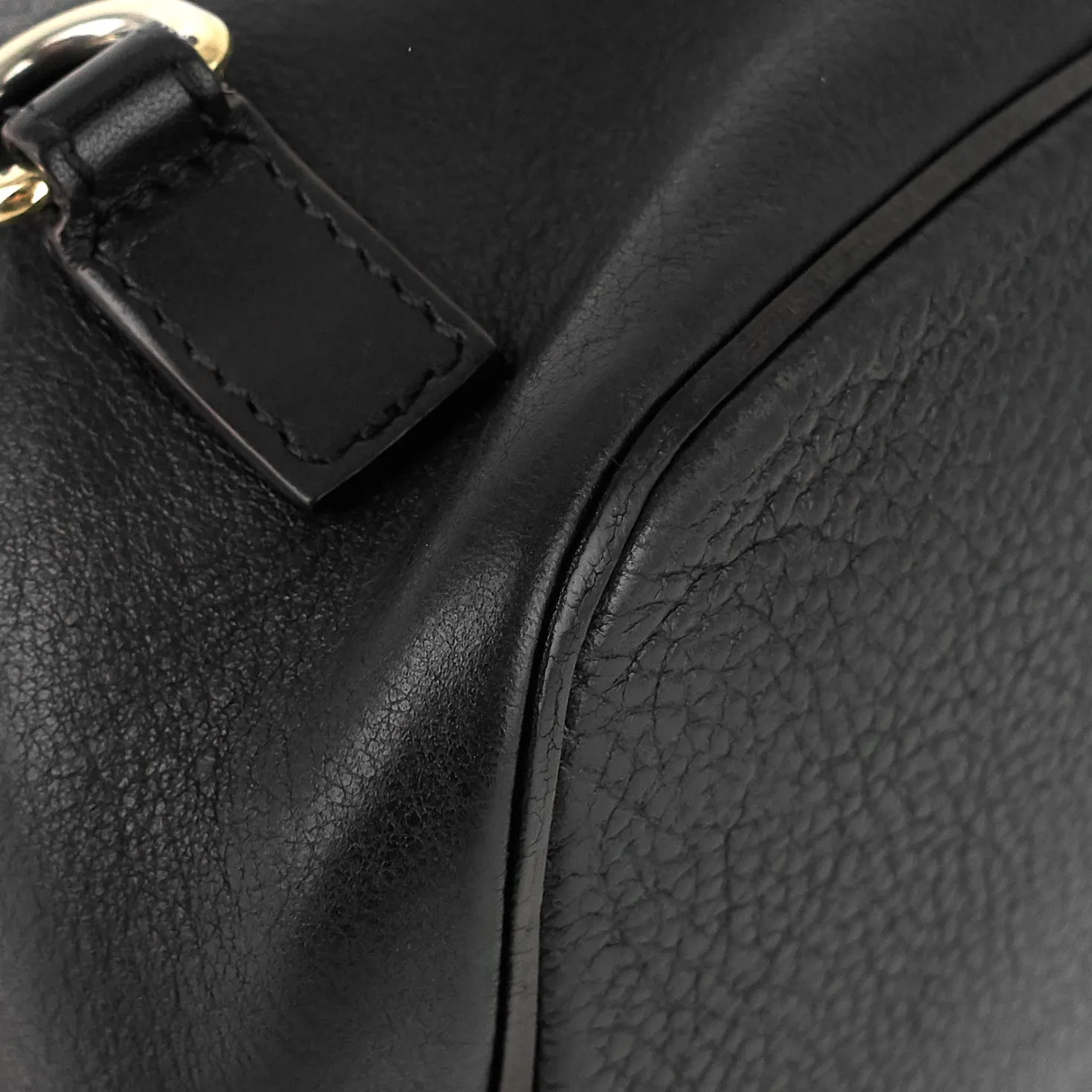 Faye Small Calfskin and Suede Backpack Bag Bags_Chloé