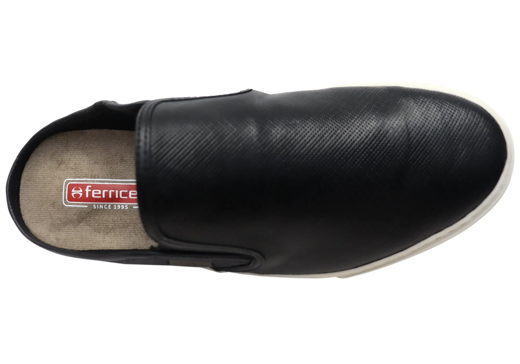Ferricelli Lucca Mens Leather Slip On Casual Shoes Made In Brazil Ferricelli Shoes