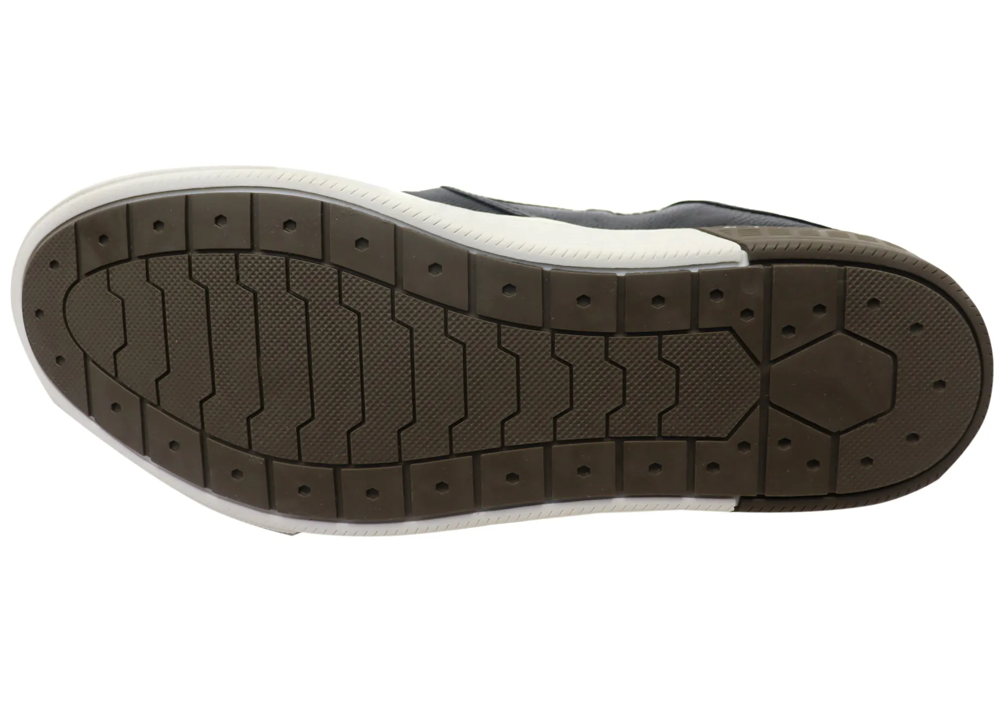 Ferricelli Lucca Mens Leather Slip On Casual Shoes Made In Brazil Ferricelli Shoes