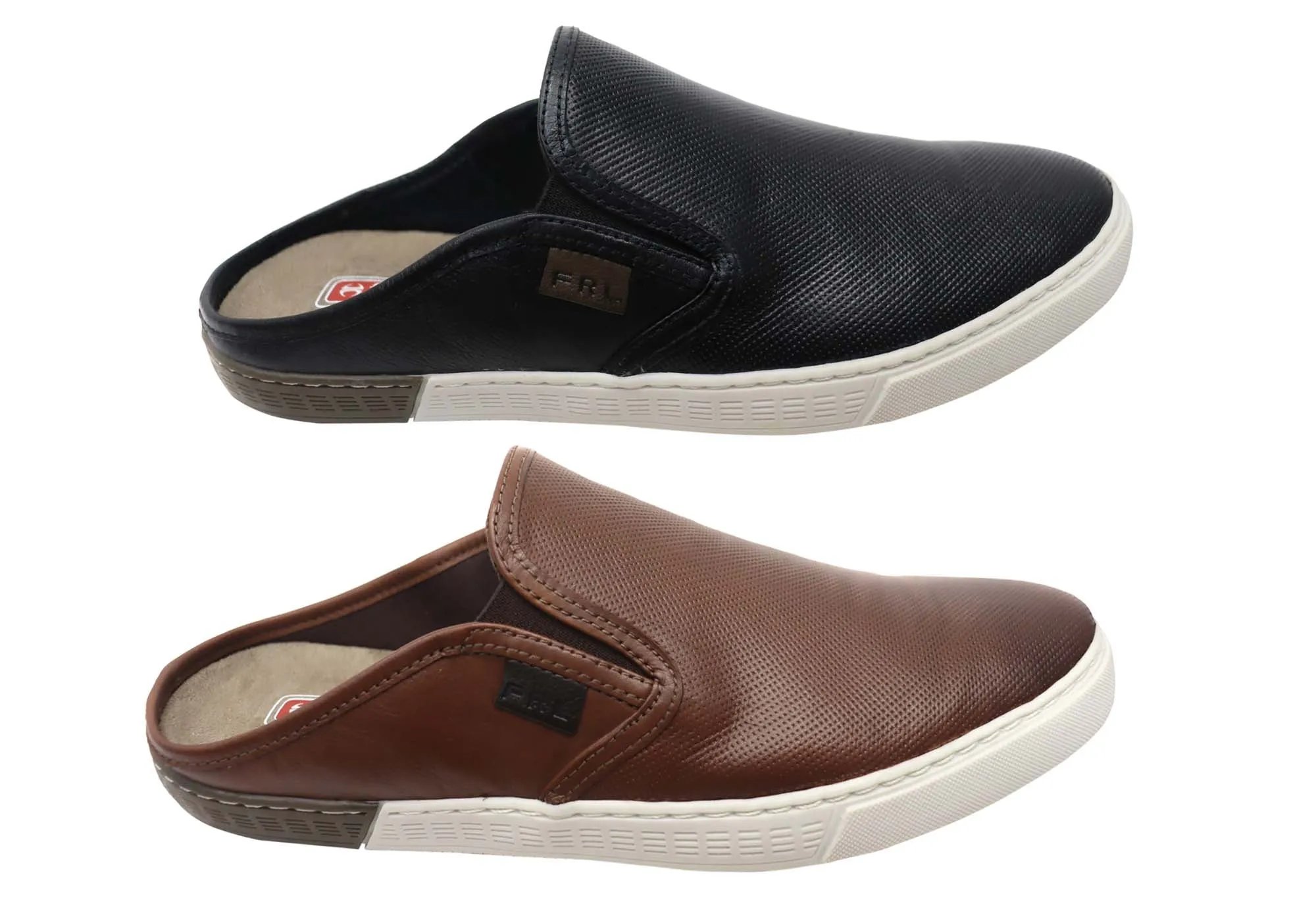 Ferricelli Lucca Mens Leather Slip On Casual Shoes Made In Brazil Ferricelli Shoes