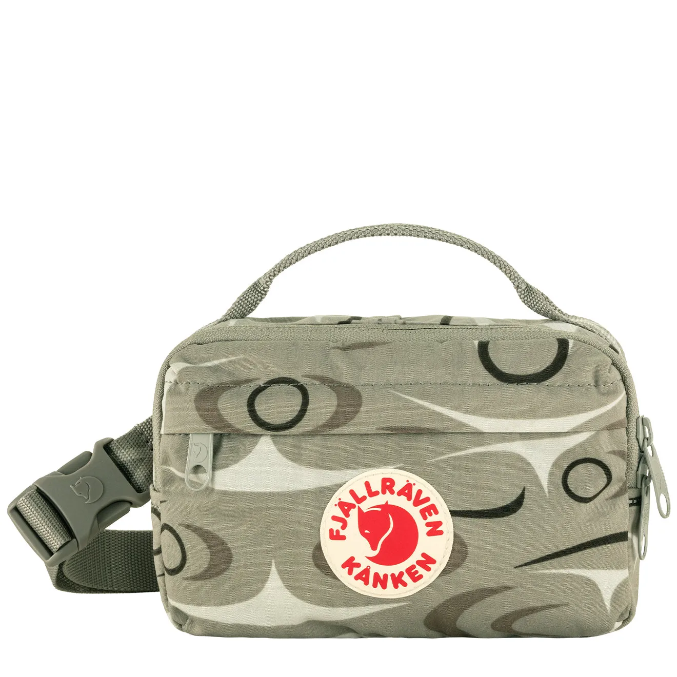 Fjallraven Kanken Art Hip Pack Sey Fjällräven Kånken Bags