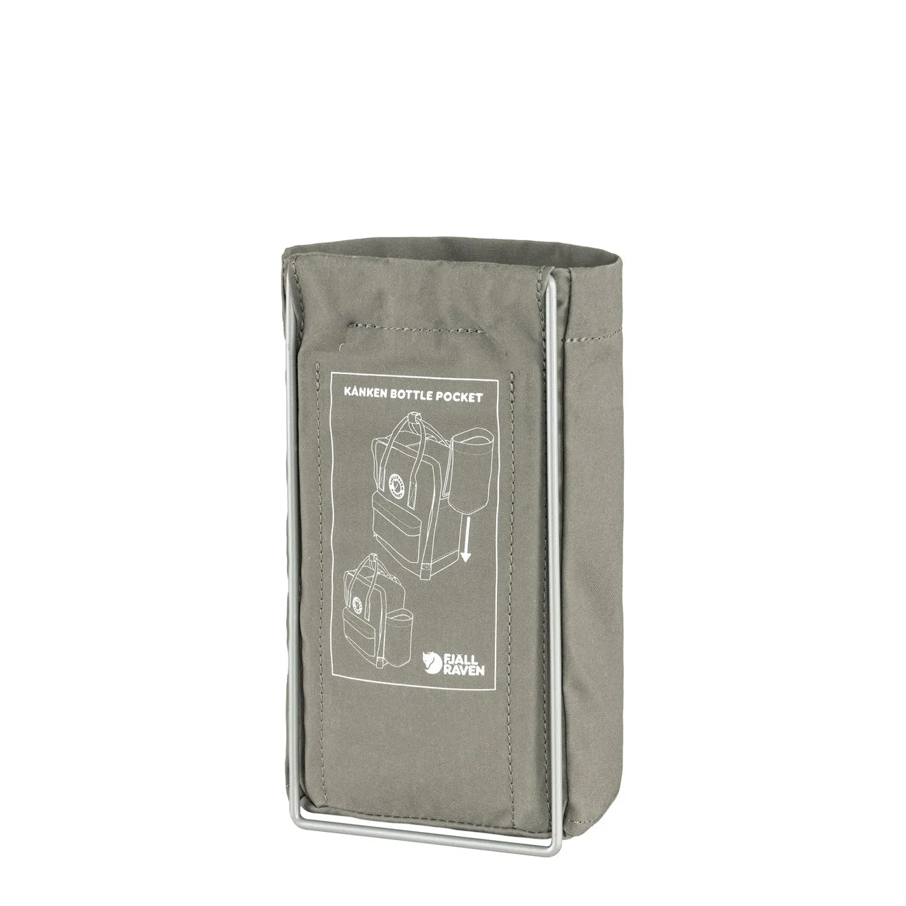 Fjallraven Kanken Bottle Pocket Fog Fjällräven Kånken Bags