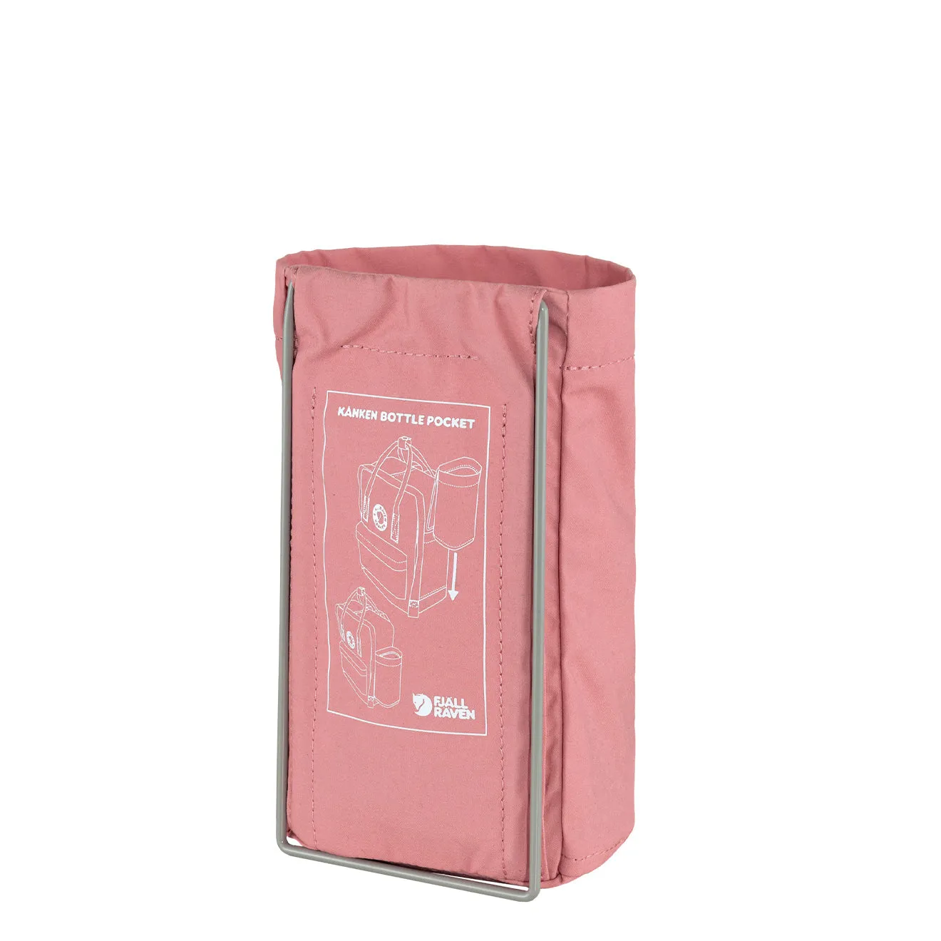 Fjallraven Kanken Bottle Pocket Pink Fjällräven Kånken Bags