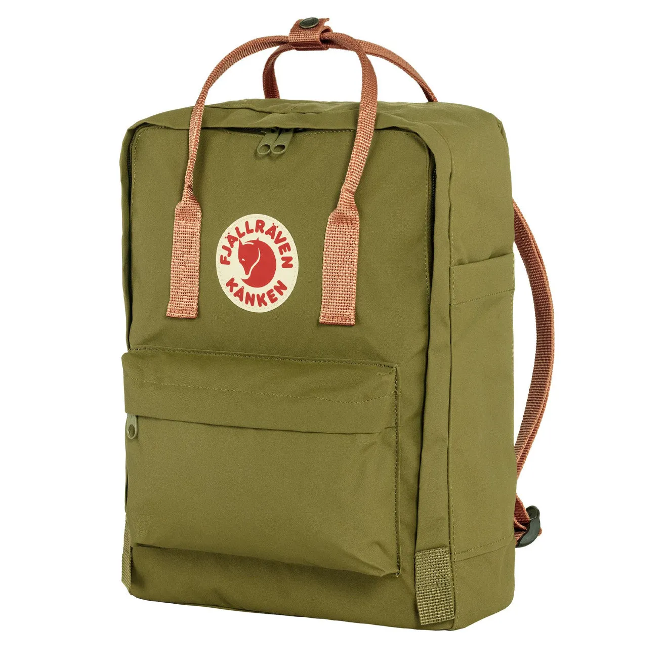 Fjallraven Kanken Classic Backpack Foliage Green / Peach Sand Fjällräven Kånken Bags