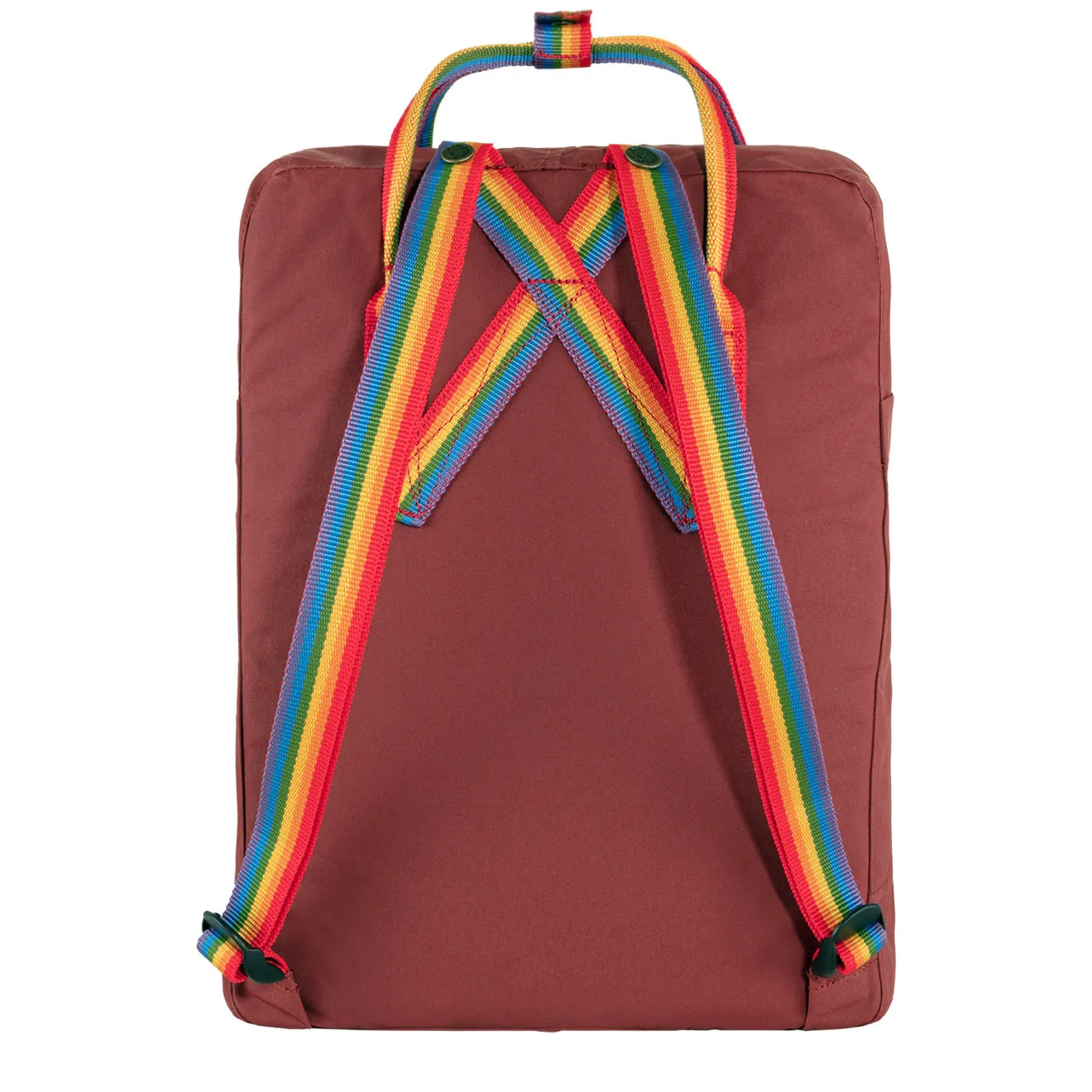 Fjallraven Kanken Classic Backpack Ox Red / Rainbow Pattern Fjällräven Kånken Bags